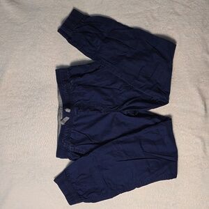 Carters Boys Blue Pull On Drawsting Cargo Pants Size 10